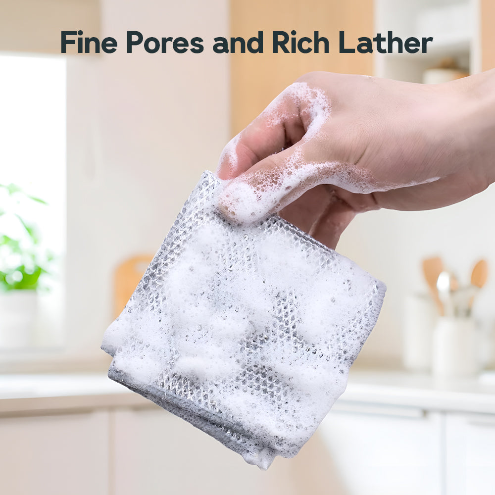 Hand holding a green avocado preservation pod with packaging.