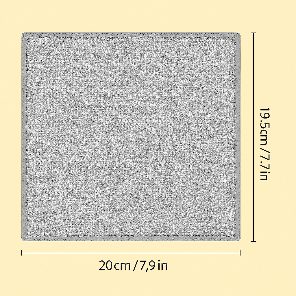 Kitchenpod™ Steel Non-Scratch Dishcloth
